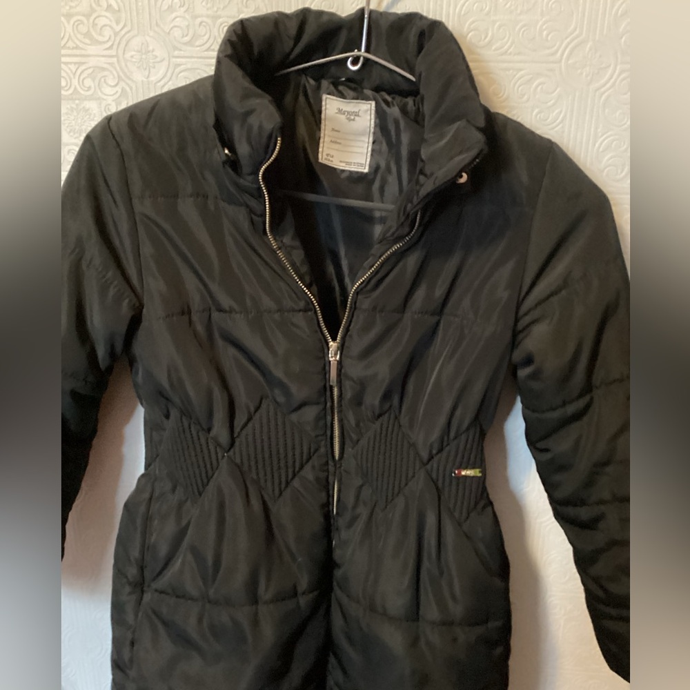 Black winter coat
